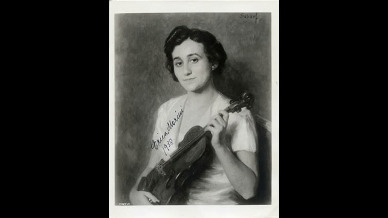 Erica Morini (エリカ・モリーニ) - ヴァイオリニスト | 演奏家