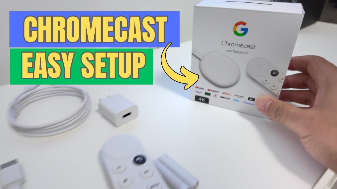 Google Chromecast with Google TV Setup - YouTube