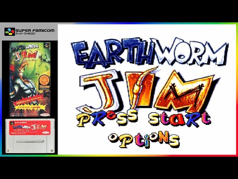 アースワームジム【スーパーファミコン5本目】レトロゲーム知らない