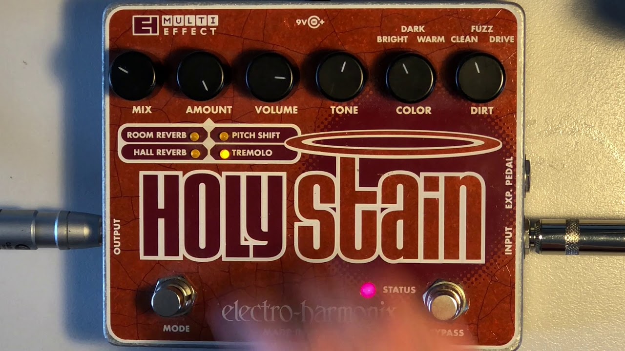 Electro Harmonix Holy Stain - YouTube