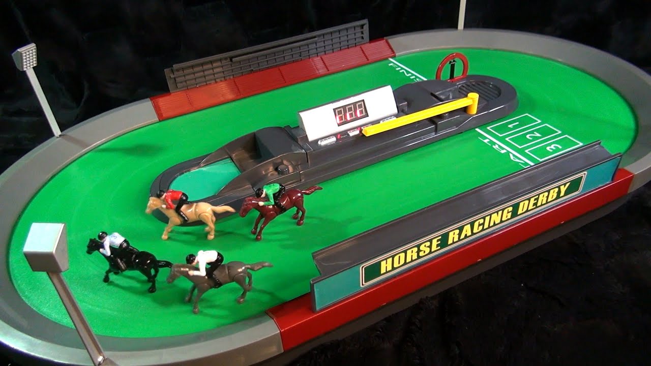 電動トイ】SIS 競馬ダービー ゲーム 巨大 迫力 リアルな動き ホース
