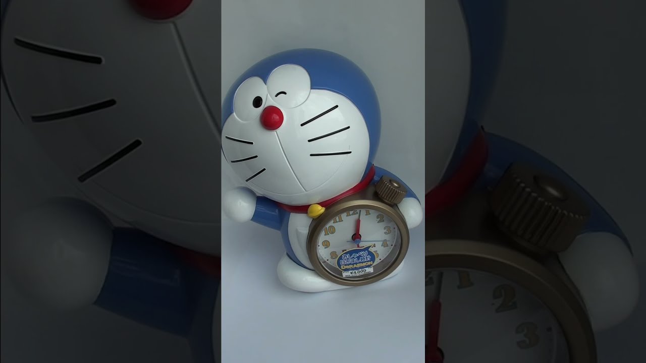 ドラえもん・おしゃべり目ざまし時計(声：大山のぶ代さん) - YouTube