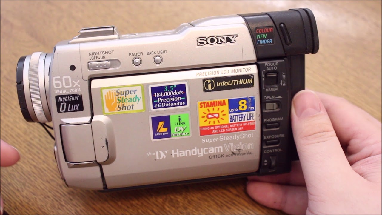 📹 My Sony MiniDV Camcorder ( Sony Handycam DCR - TRV9E ) overview