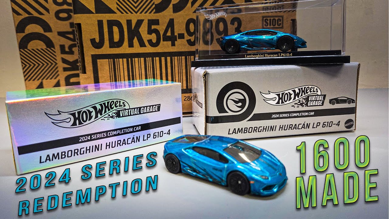 Unboxing Rare Lamborghini Hot Wheels-Virtual Garage 2024