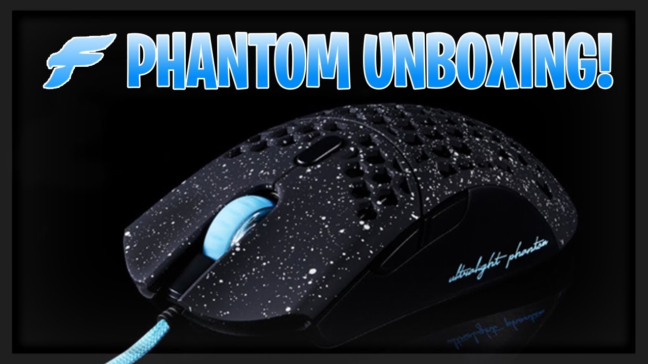Unboxing The Finalmouse ULTRALIGHT PHANTOM! (The best Mouse For