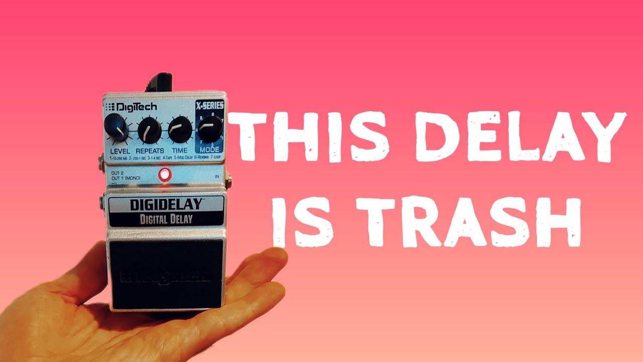 DigiTech digidelay (X-Series) in a jam - YouTube