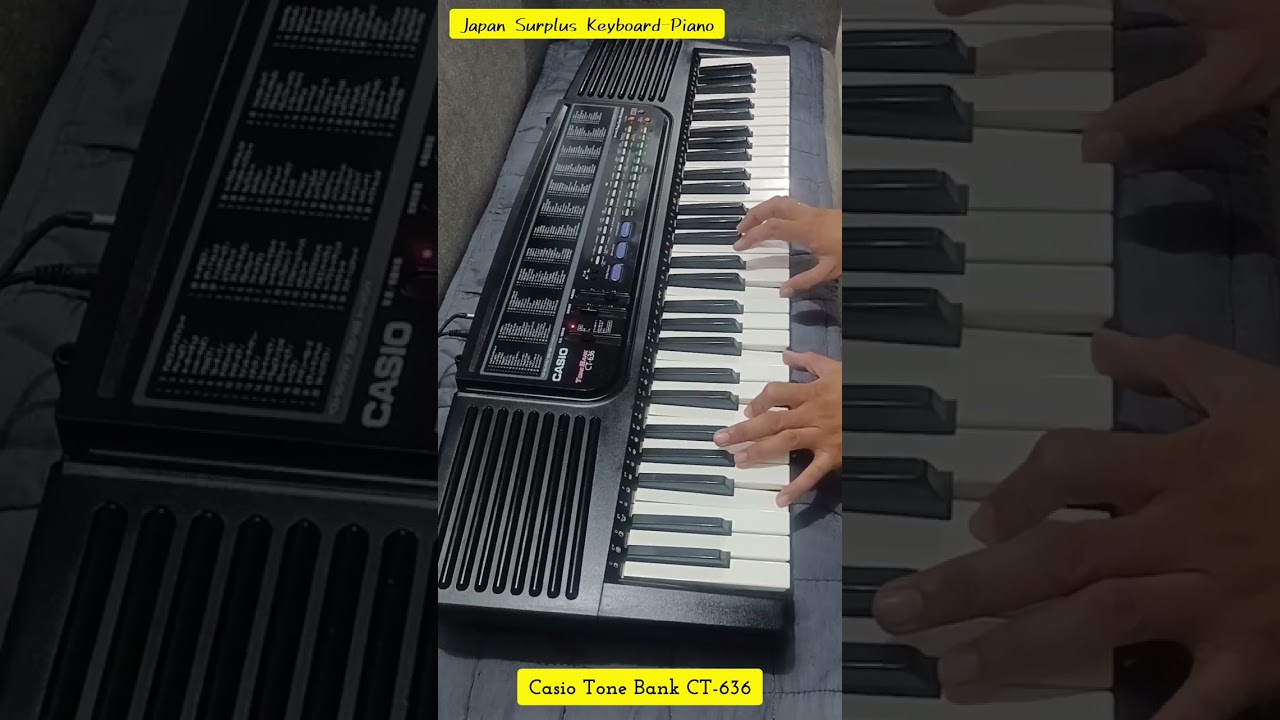 Casio Tone Bank CT-636 (61 Keys) - YouTube