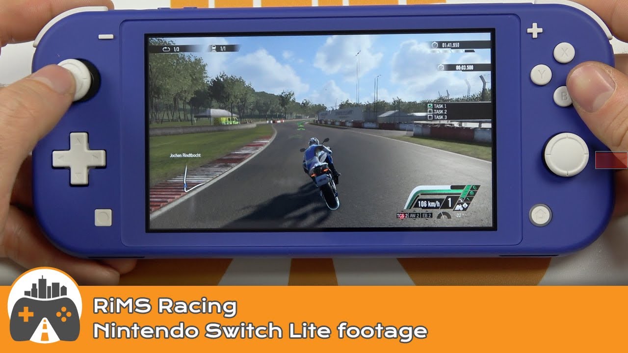 RiMS Racing] Nintendo Switch handheld footage - YouTube