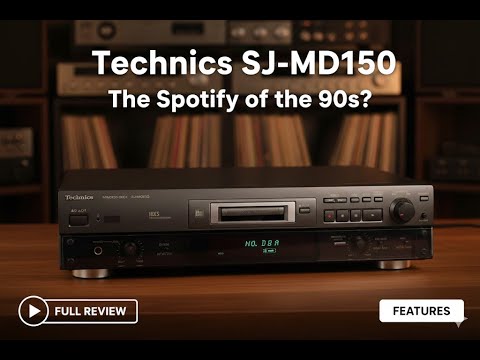 Technics SJ-MD150 - YouTube
