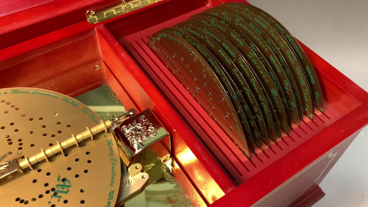ミスタークリスマス ディスク オルゴール 16曲 - YouTube