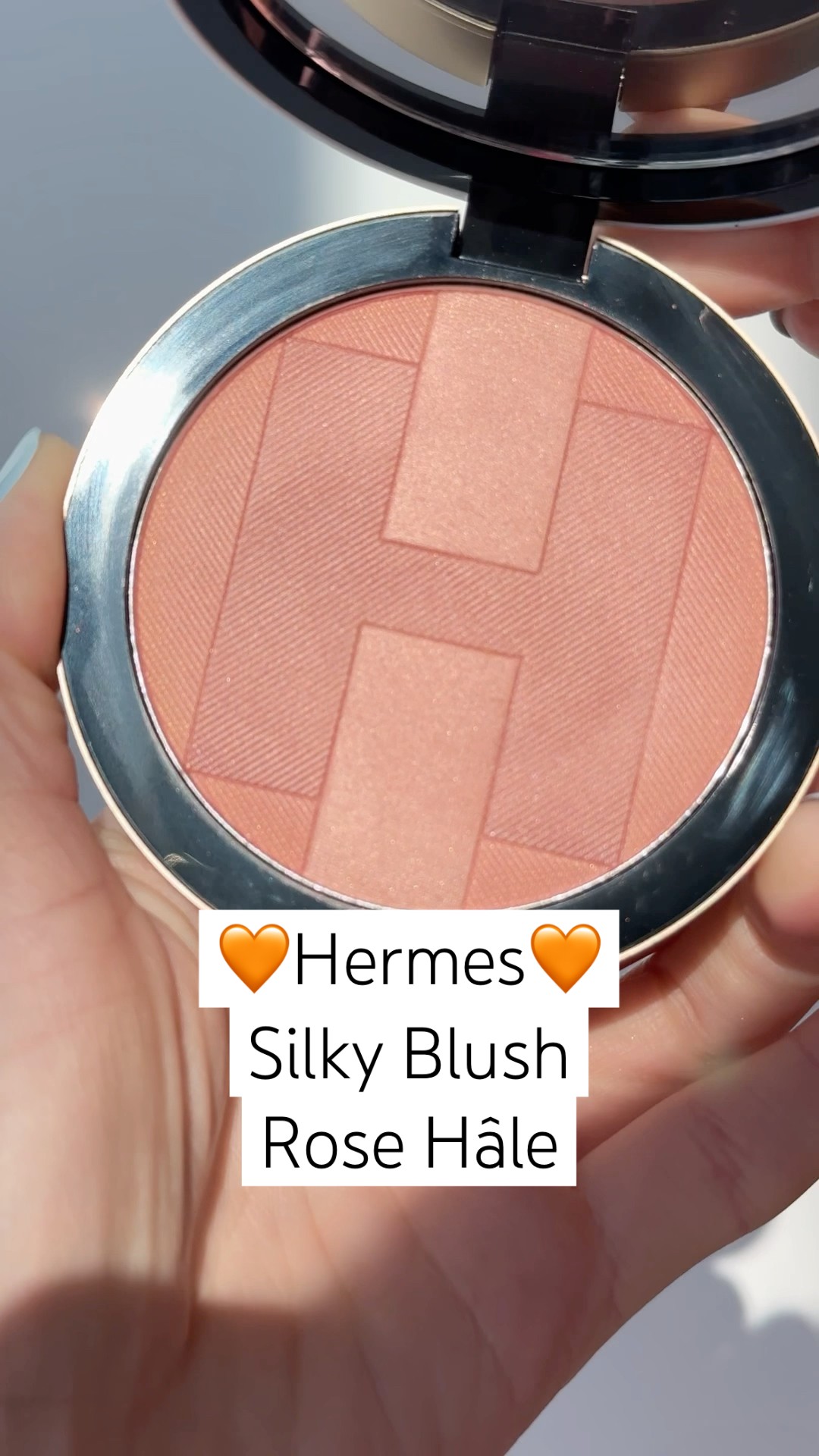 HERMES PLEIN AIR H TRIO BLUSH in ROSE HÂLE ☺️💕 #hermes
