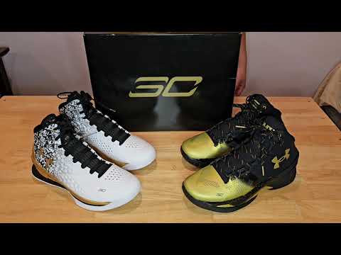 Unboxing Curry 'Back to Back' MVP Pack! Curry 1 + Curry 2 Retro