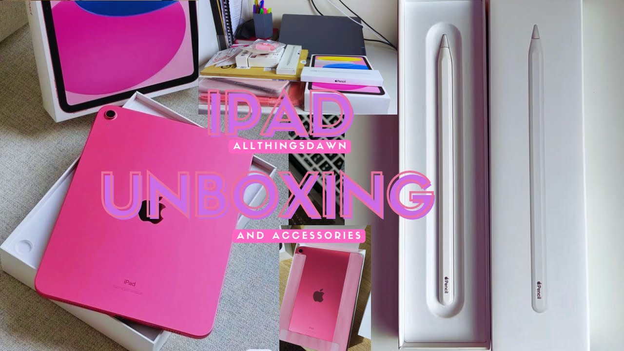 iPad 11th Gen (A16) Unboxing + Apple Pencil USB-C & Shein