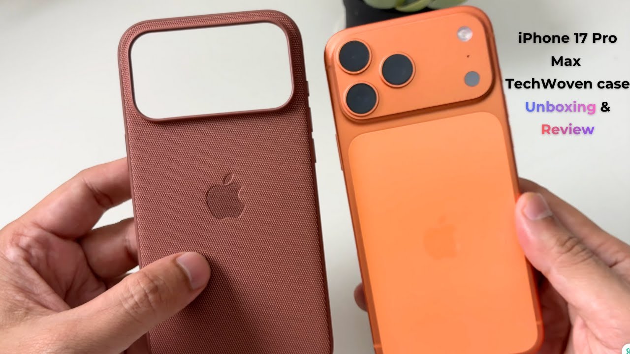 iPhone 17 Pro Max TechWoven Case with MagSafe - Sienna - YouTube