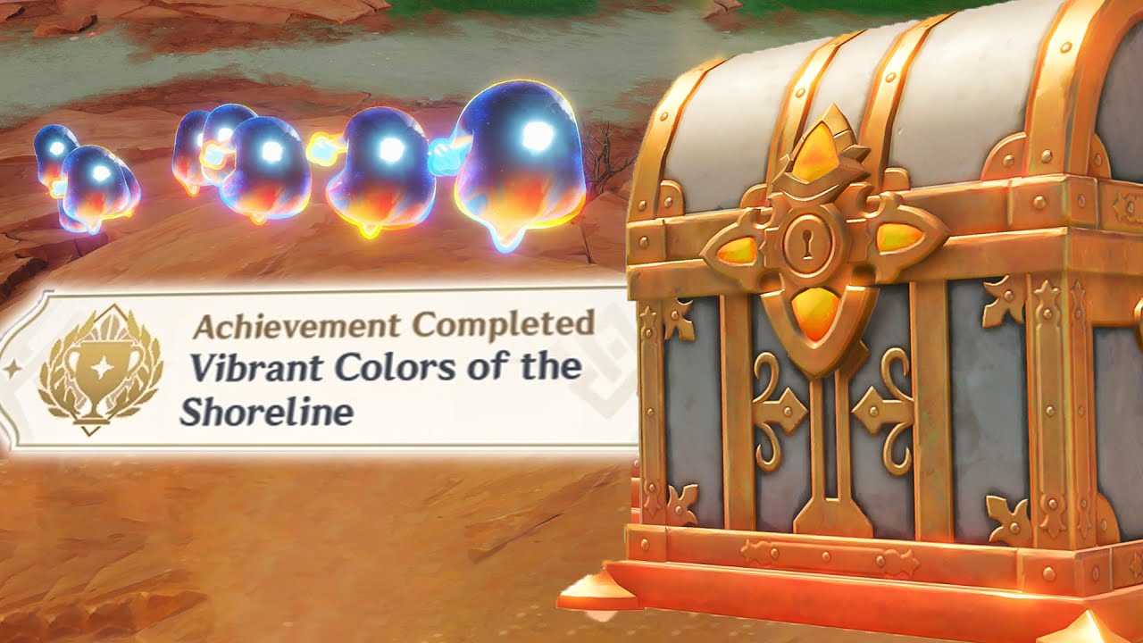 Monetoo by the Seaside Puzzle Hidden Achievement | Genshin Impact