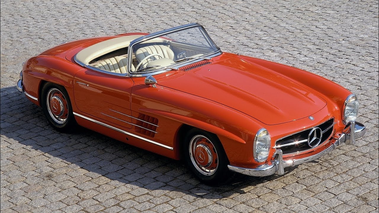 Un-Boxing Italieri 1/16 Mercedes 300SL Cabrio - YouTube