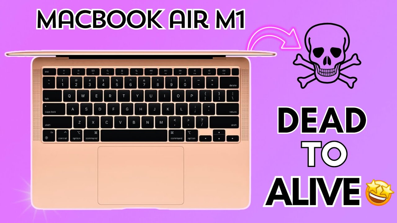 How To Fix MacBook Air M1 Black Screen! [Won't Turn On] - YouTube