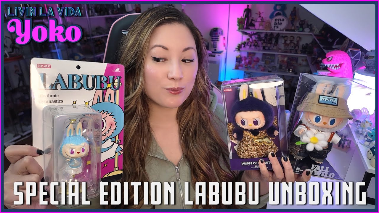 LABUBU Unboxing! Fall In Wild, Wings of Fortune & Rhythmic