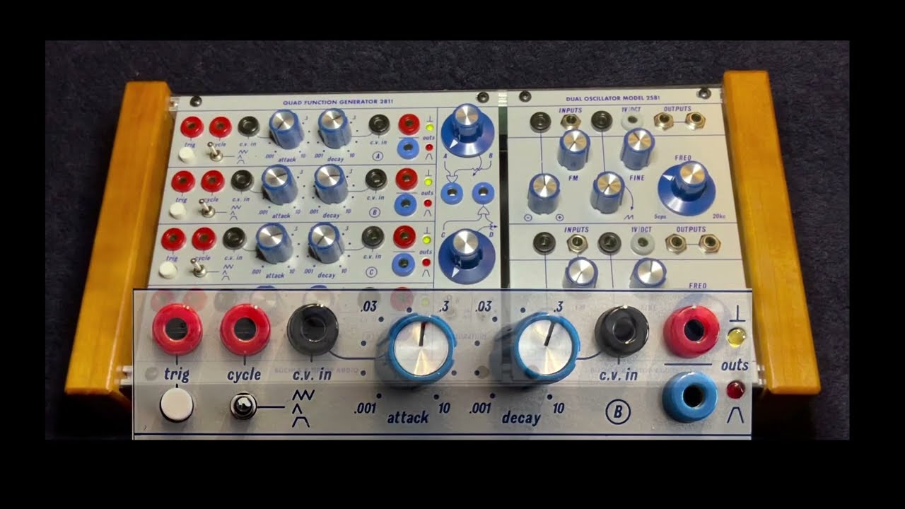 Buchla Tiptop Audio 281t Overview - YouTube