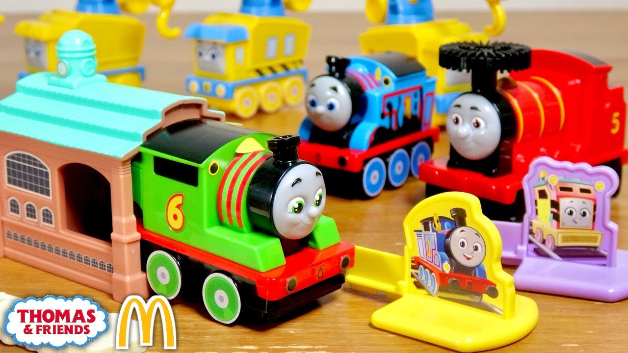 Thomas the Tank Engine Happy Set 2nd Edition Completed ☆ Jump out