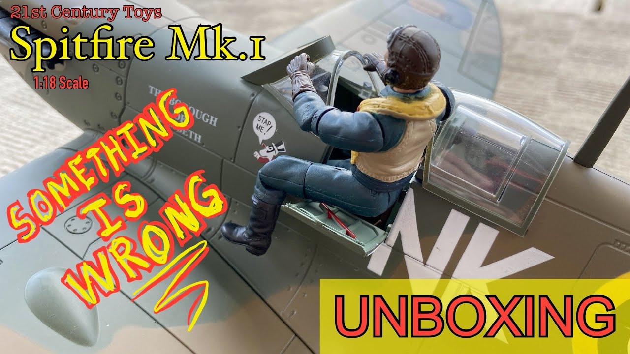 1:18 Spitfire Mk.I (21st Century Toys) UNBOXING - YouTube