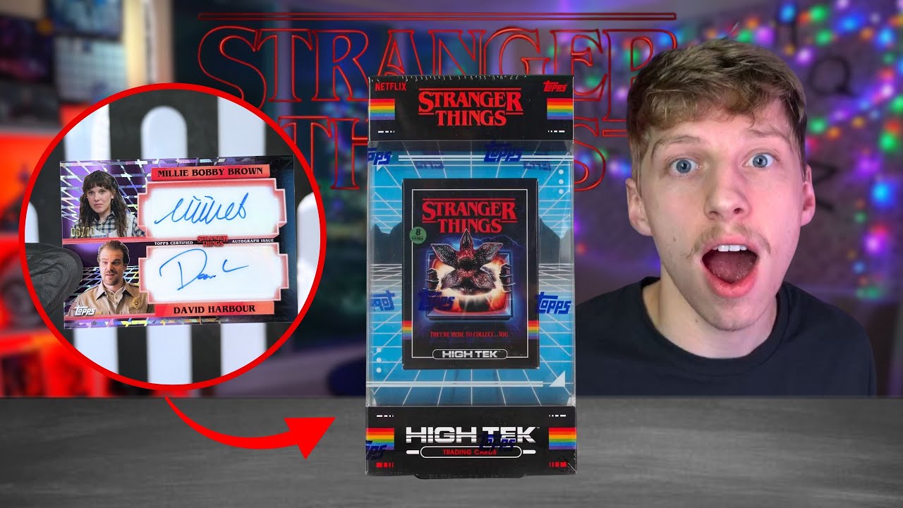 The Best Stranger Things Dual Autograph! We Opened 15 Stranger
