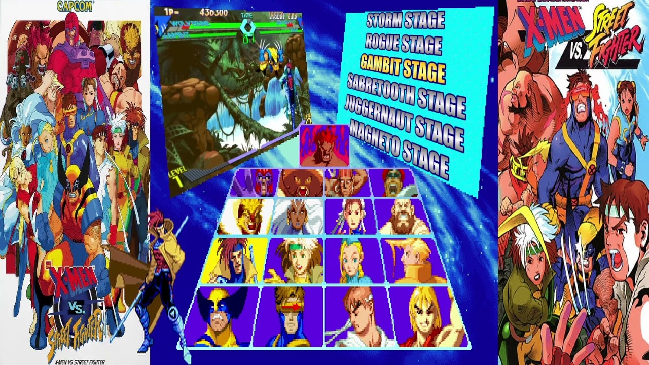 X-Men VS Street Fighter OST - YouTube