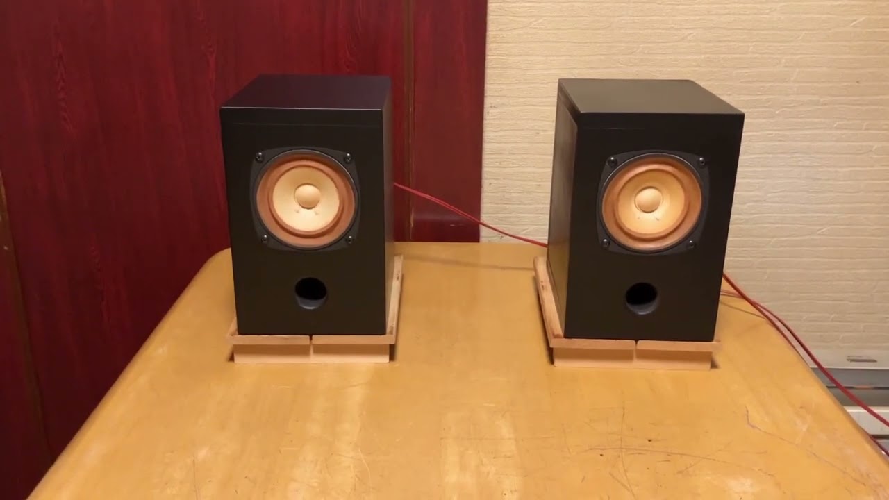 オーディオ試聴動画 Fostex FE103使用自作スピーカー(フォステックス