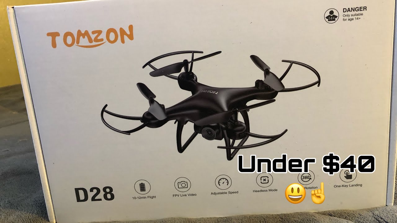 Is this $40 Camera Drone any good?🤔 - Tomzon D28 1080P Camera