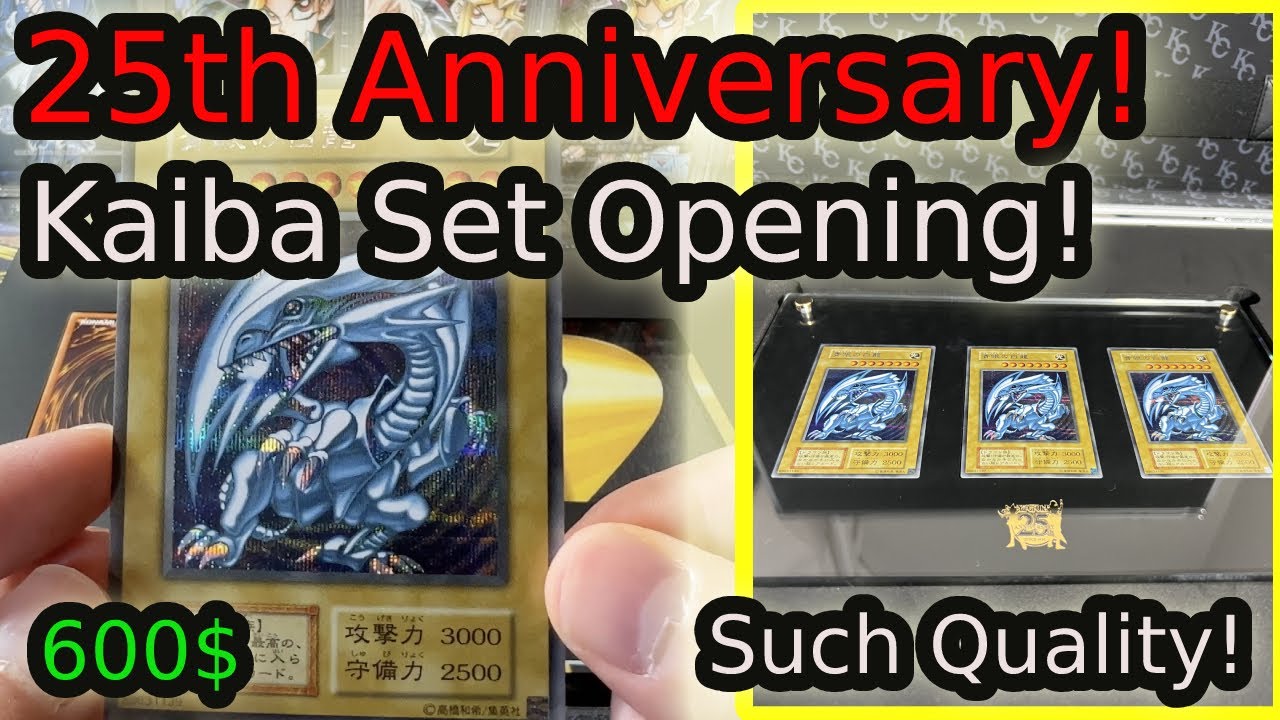 Kaibas Suitcase! - 25th Anniversary - Kaiba Set FULL Opening