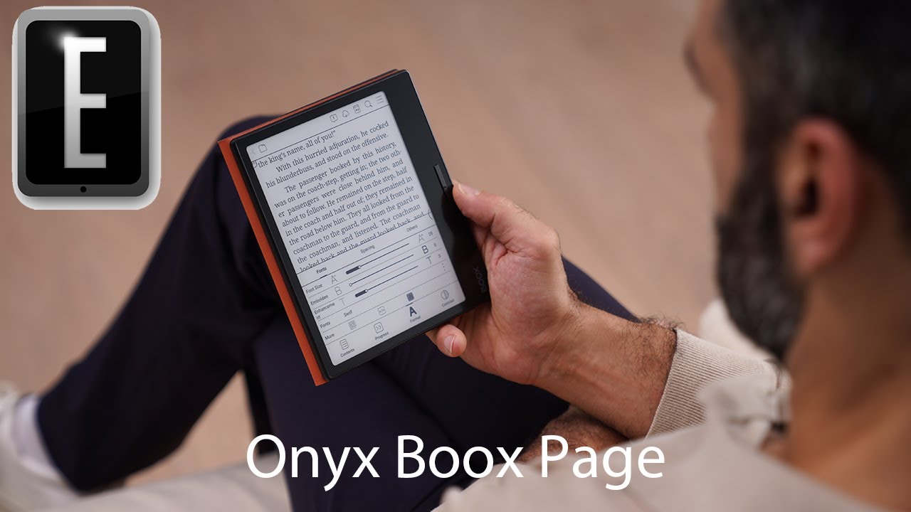 Onyx Boox Page is a 7-inch e-reader with Carta 1200 and Google