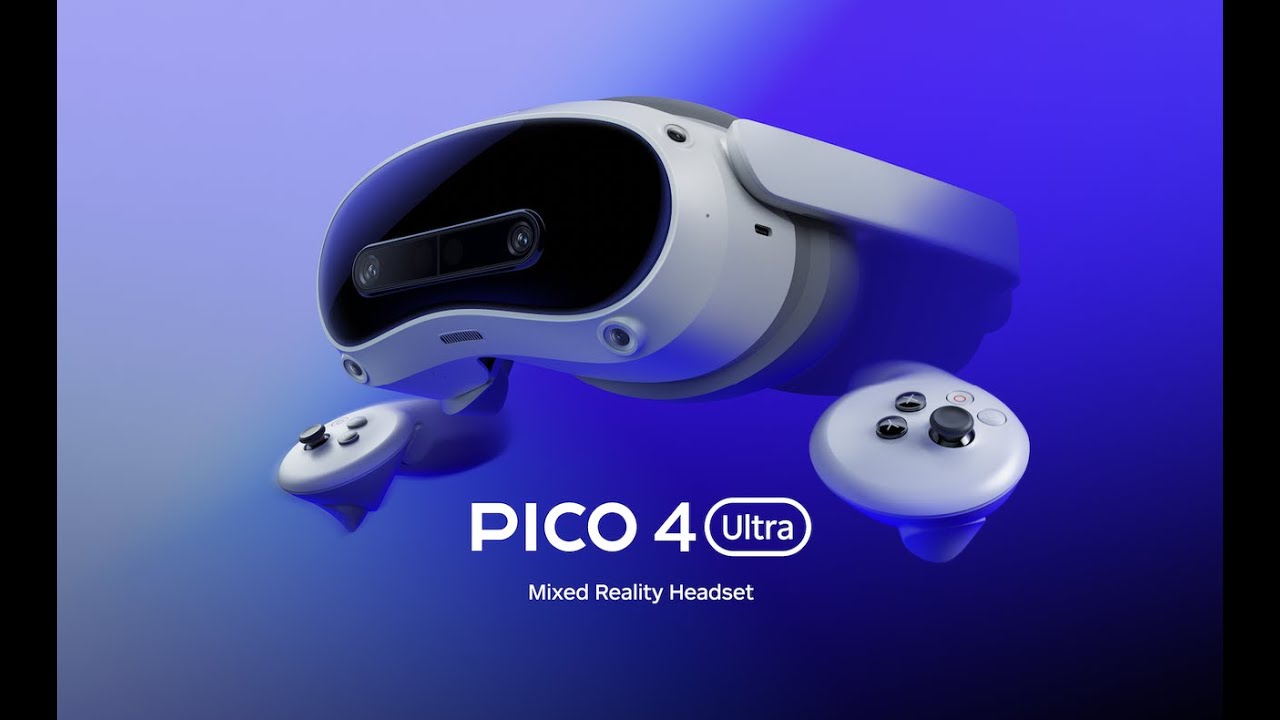 PICO 4』の進化形HMD『PICO 4 Ultra』発表。トラッカー2個でフルトラに