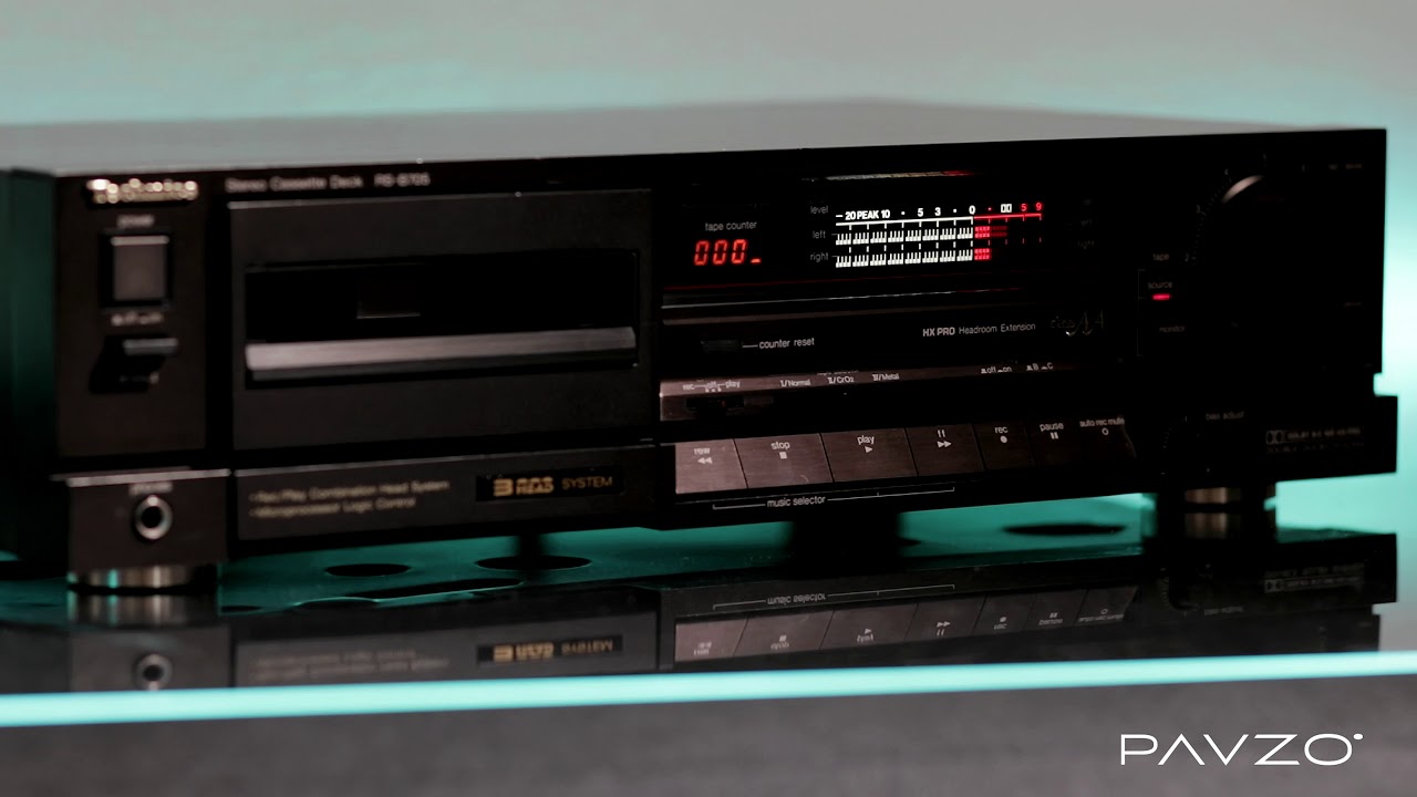 Technics RS-B705 3-Head Stereo Cassette Deck (1987-89) **COMING