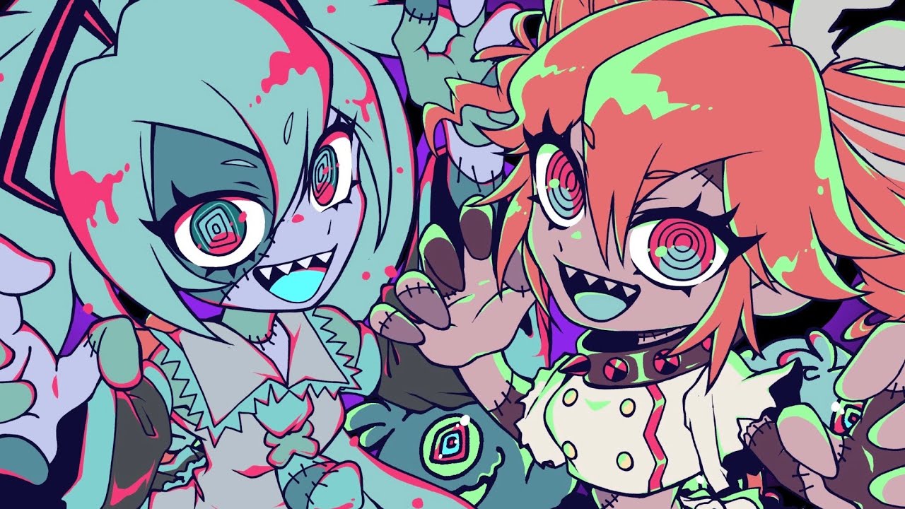 ZOMBIEEEEE!!!/初音ミク&重音テトSV - YouTube