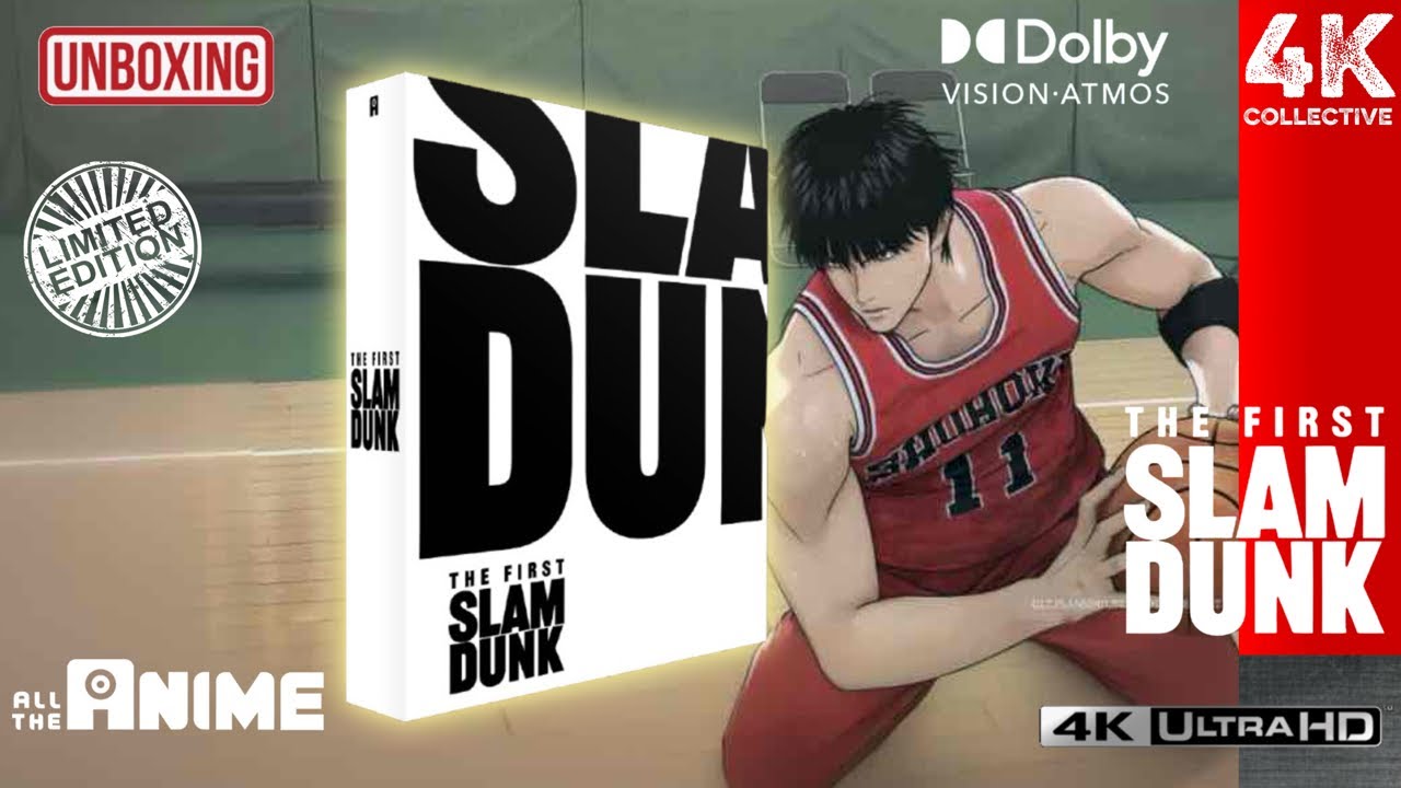 The First Slam Dunk 4k UltraHD Blu-ray Limited Collectors Edition