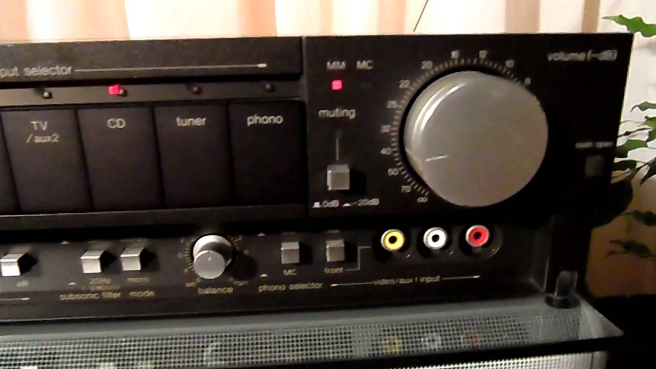 Technics SU-A6MK2 Stereo DC Control Amplifier - YouTube
