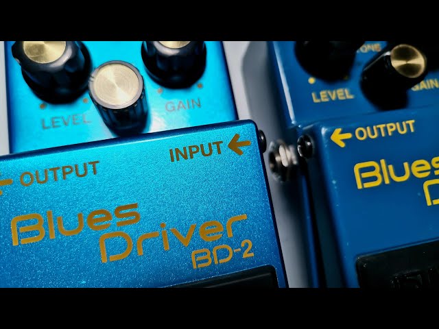 Boss BD-2 50th Anniversary Blues Driver vs 1999 BD-2 with Supro