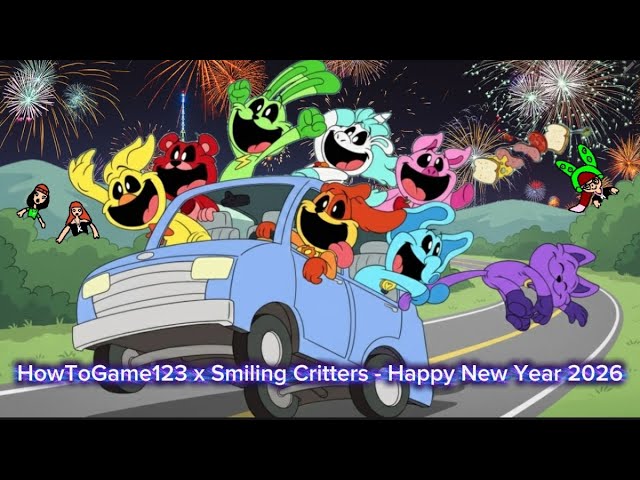 HowToGame123 x Smiling Critters - Happy New Year 2026 - YouTube