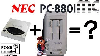 The NEC PC-8801MC - Another use for your TurboGrafX CD rom drive