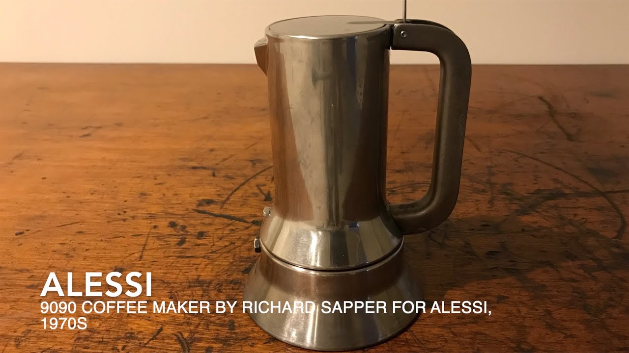 ALESSI 9090/6 Espresso Coffee Maker by Richard Sapper アレッシィ