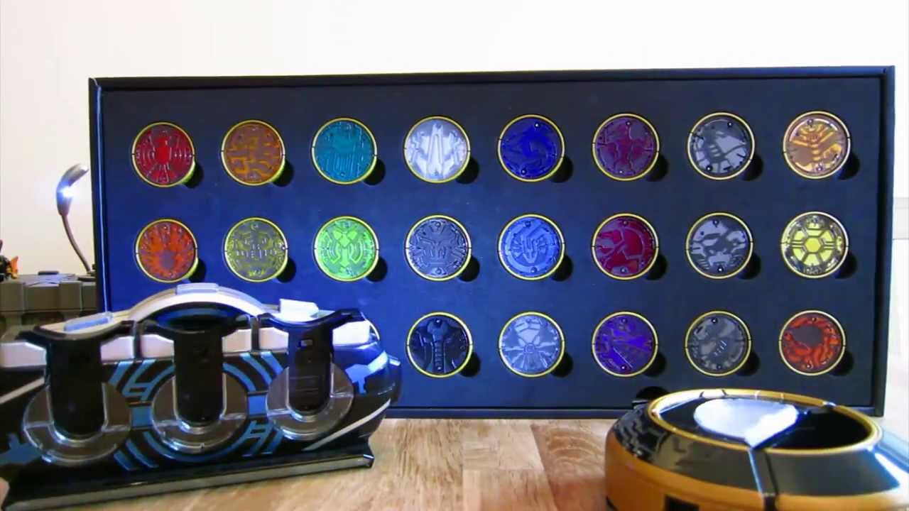 Kamen Rider OOO Premium O Medal Collection Part 02 CORE - YouTube