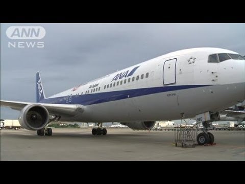 変形した機体の内部映像公開 ANA機バウンド事故（12/06/27） - YouTube