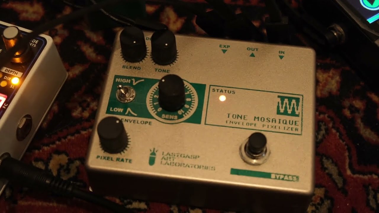 Kevin Winda Plays Lastgasp Art Laboratories Tone Mosaic - YouTube