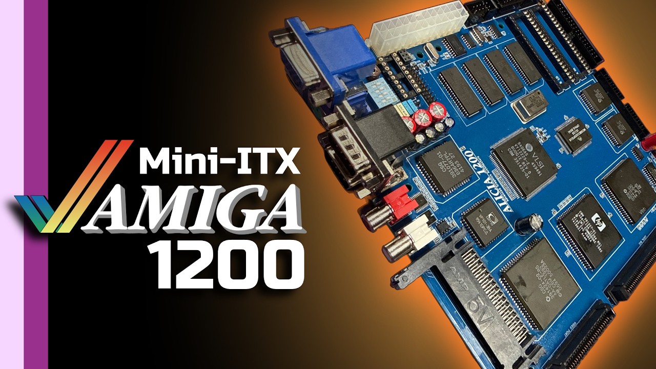Resurrecting the Amiga 1200 as a Mini-ITX Beast | Alicia Build