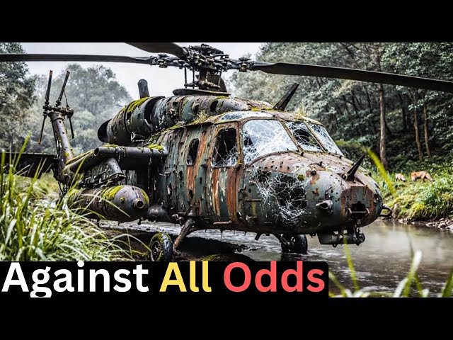 Lost in the Jungle for 30 Years Restoring an Abandoned Helicopter