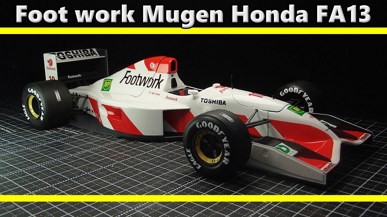 Foot work Mugen Honda FA13 / FUJIMI 1/20 Formula One / Scale Model