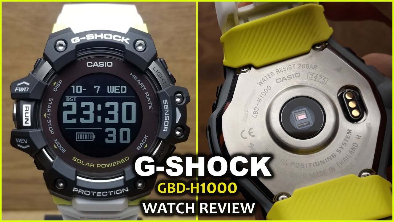 Gshock GBD-H1000 - Watch Review - YouTube