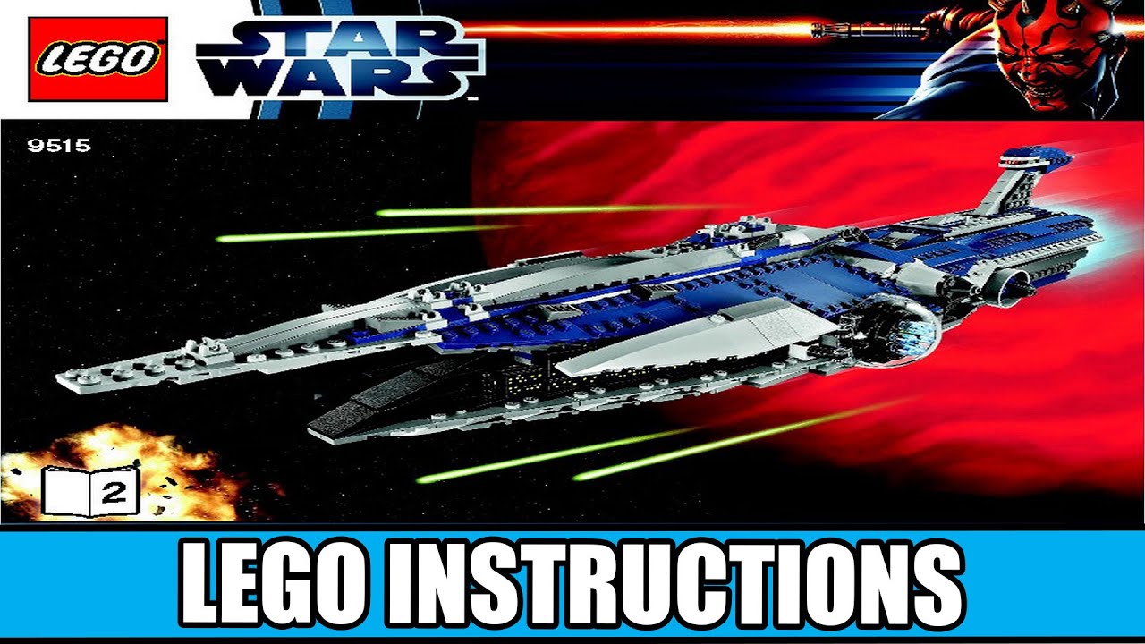 LEGO 9515 Instructions - The Clone Wars - The Malevolence - Star