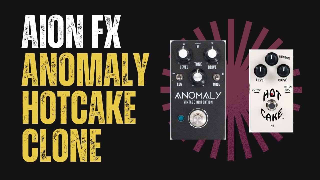 Crowther Audio HotCake Clone, Aion FX Anomaly!!! - YouTube
