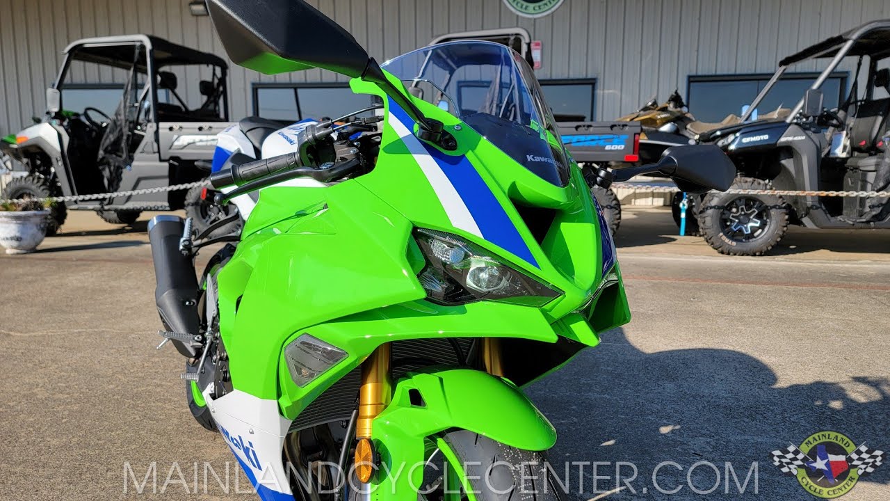 2024 KAWASAKI ZX6R 40TH ANNIVERSARY EDITION WALK-AROUND - YouTube